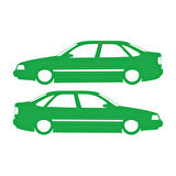 Basık Tempra Sticker 17x17 Cm Yeşil