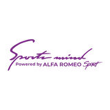 Sports Mind Alfa Romeo Sports Sticker 17x17 Cm Mor