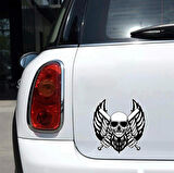 Kurukafa 2 Sticker 10x10 cmRenkli Sticker