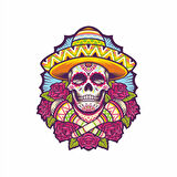 Kurukafa Sticker 4 10x10 cmRenkli Sticker