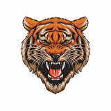 Kaplan Sticker 9 10x10 cmRenkli Sticker