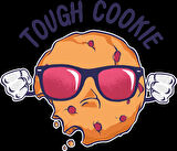 Tough Cookie Sticker 10x10 cmRenkli Sticker