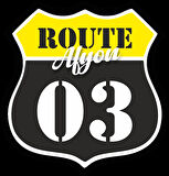 03 Afyon Sticker 10x10 cmRenkli Sticker