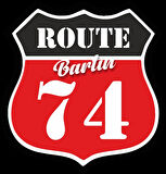 74 Bartın Sticker 10x10 cmRenkli Sticker