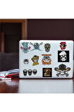 Zombie Sticker Set-1 11 Parça Telefon, Tablet, Defter, Laptop Sticker