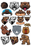 Ayı Sticker Set-17 13 Parça Telefon, Tablet, Defter, Laptop Sticker