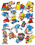 Karakterler Sticker Set 5 21 Parça Telefon, Tablet, Defter, Laptop Sticker