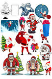 Noel Baba Sticker Set 3