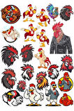 Horoz Sticker Set 1