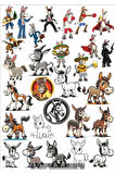 Eşek Sticker Set 2