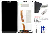 Tkgz - Huawei P20 Lite Uyumlu Lcd Ekran Dokunmatik SERVİCE - PACK + B-7000 + Montaj Seti