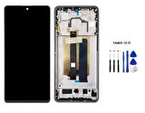 Tkgz - Xiaomi Poco X6 PRO Uyumlu Lcd Ekran Dokunmatik SERVİCE - PACK + B-7000 + Montaj Seti
