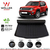 Jeep Renegade Bagaj Havuzu 2014 Sonrası 3D Wöller Ultraflex Esnek