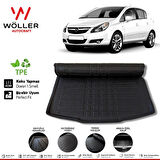 Opel Corsa D Bagaj Havuzu 2006 2014 Arası 3D Wöller Ultraflex Esnek