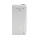 POWERBANK A21S 40.000 mAh 3 USB LCD GÖSTERGELİ BEYAZ