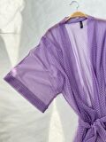 Retrobird Tül Kimono Kadın Lila