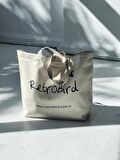Retrobird Bez Çanta Unisex Krem