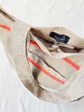 Retrobird Tasarım Tote Çanta Shopping Bag Kadın Kum Rengi 