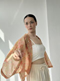 Retrobird Tasarım Mini Kimono Kadın Taba