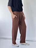 Retrobird Relax Chino Bol Paça Pantolon Erkek Kahverengi