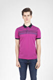 Brent Polo Erkek Tişört Pembe