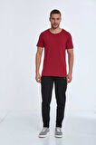 Milan Over Size Erkek Tişört Kırmızı