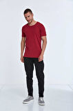 Milan Over Size Erkek Tişört Kırmızı