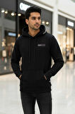 Gavi Kapüşonlu Erkek Sweatshirt Siyah