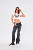 Kadin Straight comfort koyu antrasit fit jean