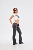 Kadin Straight comfort koyu antrasit fit jean