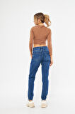 Mavi Orta Bel Basic Mom Jeans