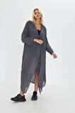 Antrasit Ultra Soft Uzun i Kimono