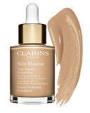 Clarins Skin Illusion SPF 15 - Nemlendirici Doğal Fondöten 110 Honey 30 ml
