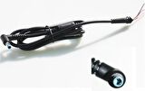 HP 3.0 MM X 4.5 MM İÇİN PİNLİ MAVİ UÇ ADAPTÖR DC KABLO 2 DAMARLI