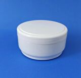 50 Adet Beyaz Renk 100 Ml Boş Pomat-krem-kozmetik-ambalaj-saklama Kutusu 100 cc Plastik Krem Kavanozu