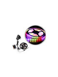 Kumandalı Şerit Led Animasyonlu Rgb Led Seti 5 Metre