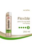 Flex Flexible Ultra Strong Hold Saç Spreyi - 250 ml X3’lu Set