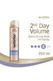 Wellaflex 2nd Day Volume Extra Strong Hold Saç Spreyi - 250 ml