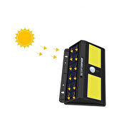 Güneş Enerjili Hareket Sensörlü 96 LED Dış Mekan Aydınlatma - 3 Mod, Su Geçirmez