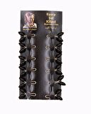  Baysem Eşarp Şal Klipsi Paket - Desen-10 - Siyah -97