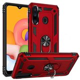 Gpack Samsung Galaxy A21 Kılıf Tank Koruma Vega Standlı Yüzüklü Mıknatıslı