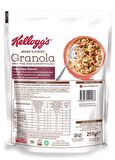 KELLOGG'S ŞEKER İLAVESİZ GRANOLA TURNA YEMİŞİ, KABAK ÇEKİRDEĞİ VE KAJULU  250 GR  x3 ADET ,%42 YULAF İÇERİR, LİF KAYNAĞI