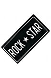 Rock Star Yazılı Sök-Tak-Pratik Vantuzlu Yeni Nesil Dekor Plaka