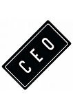 Ceo Yazılı Sök-Tak-Pratik Vantuzlu Yeni Nesil Dekor Plaka