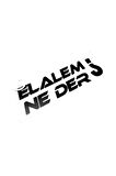 Elalem Ne Der Yazılı Sök Tak Dekor Plaka