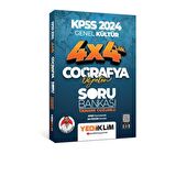 Yediiklim Yayınları 2024 Kpss Coğrafya Öğreten 4*4 Tamamı Çözümlü Soru Bankası-Hakan Bileyen