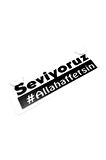 Seviyoruz Allah Affetsin Yazılı Sök Tak Dekor Plaka
