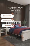 Stark Tek Kişilik MDF Karyola