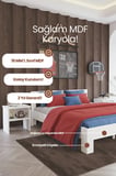 Letto Çift Kişilik MDF Karyola