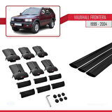 Vauxhall Frontera 2 1999-2004 Arası ile Uyumlu FLY Model Ara Atkı Tavan Barı Siyah 3 Adet